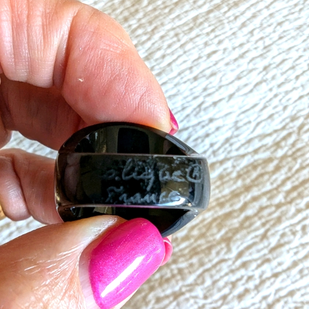Lalique Crystal Dome Ring